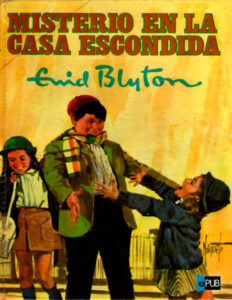 Misterio en la casa escondida Spanish Blyton Enid Kitap Kapağı