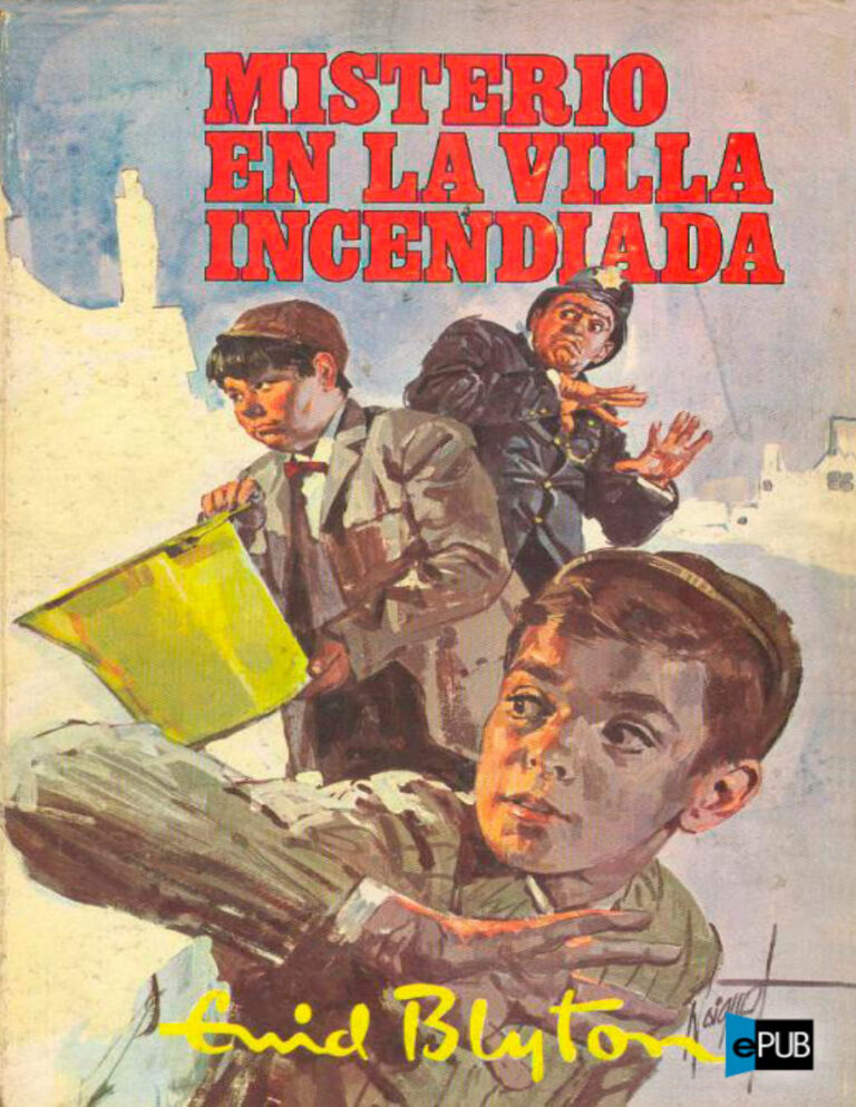 Misterio en la villa incendiada Spanish Blyton Enid Kitap Kapağı