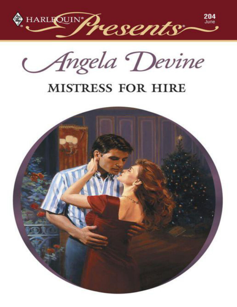 Mistress for hire Angela Devine Kitap Kapağı