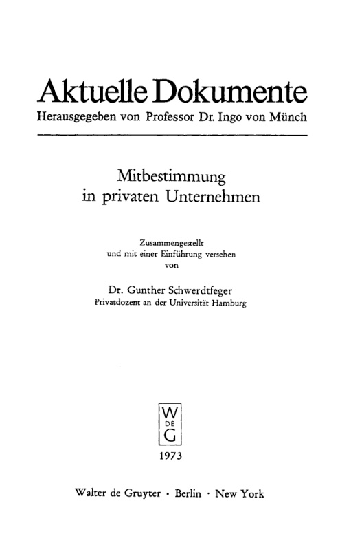 Mitbestimmung in privaten Unternehmen PDF Download