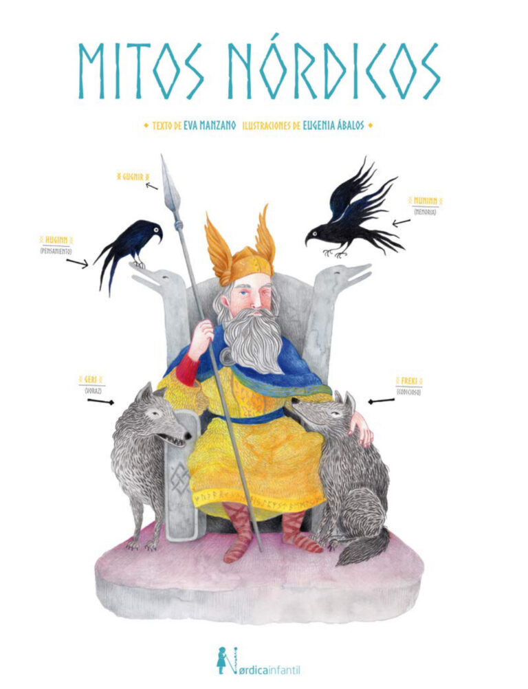 Mitos nordicos Spanish Edition Eva Manzano Kitap Kapağı