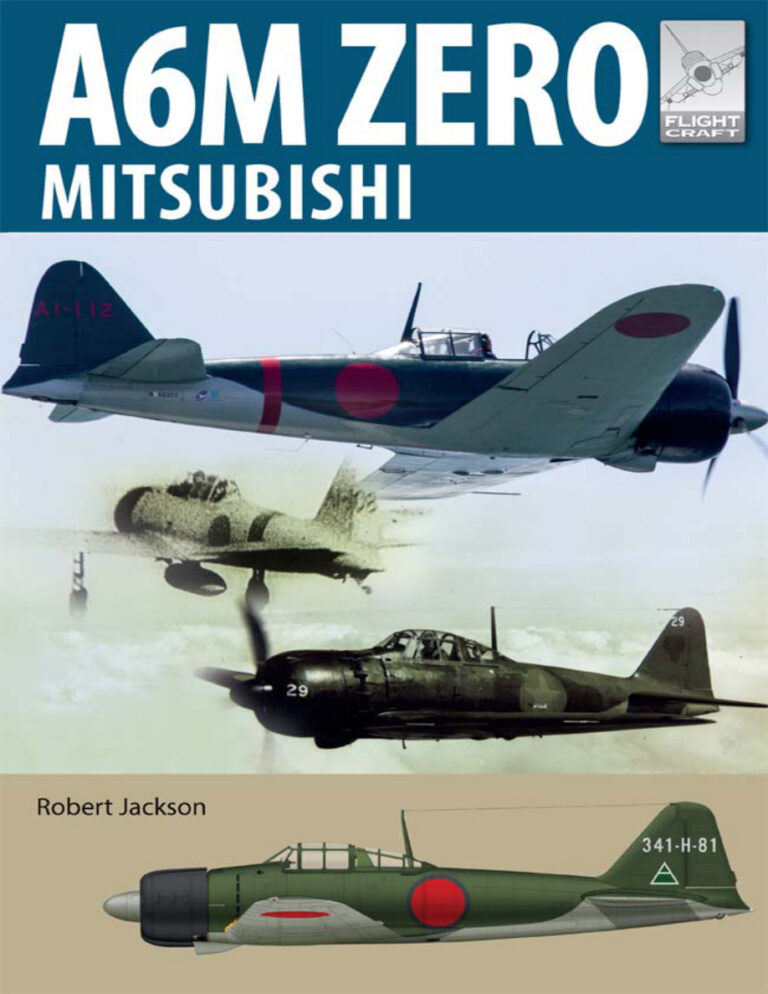 Mitsubishi A6M Zero Robert Jackson Glenn Ashley Kitap Kapağı