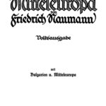 Mitteleuropa German Edition Friedrich Naumann Kitap Kapağı