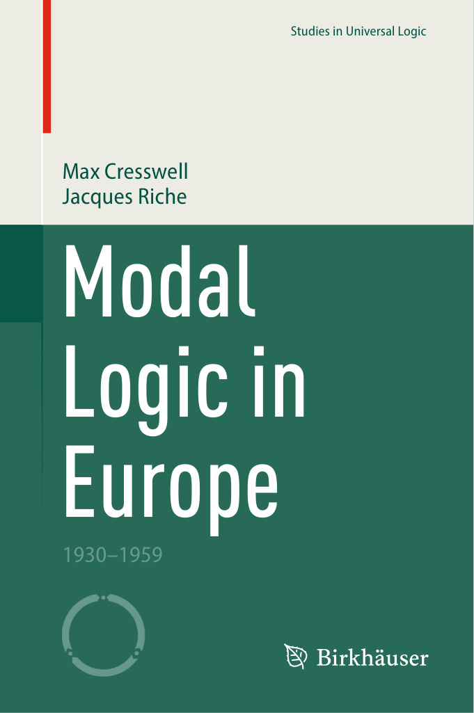 Modal Logic in Europe Max Cresswell Kitap Kapağı