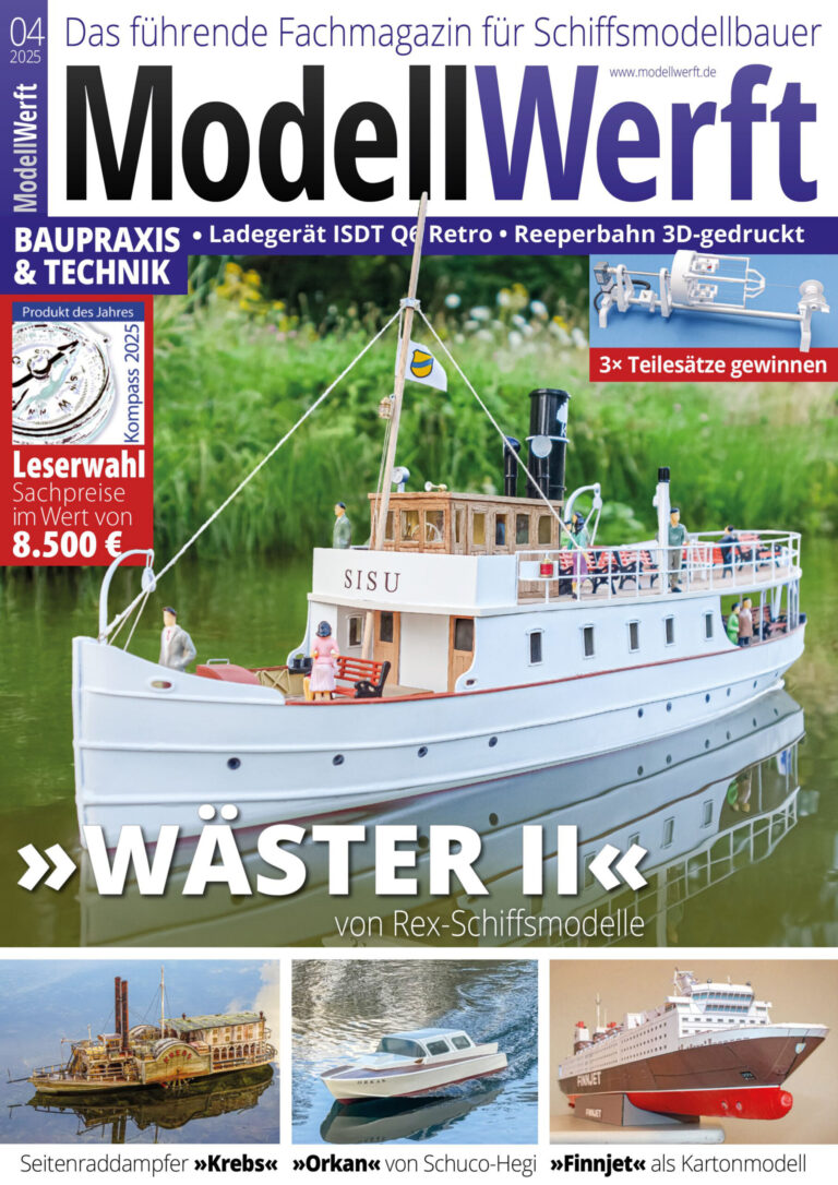 ModellWerft April 2025 GER ModellWerft Kitap Kapağı