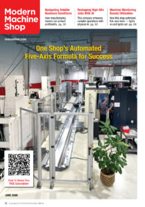 Modern Machine Shop June 2026 Modern Machine Shop Kitap Kapağı