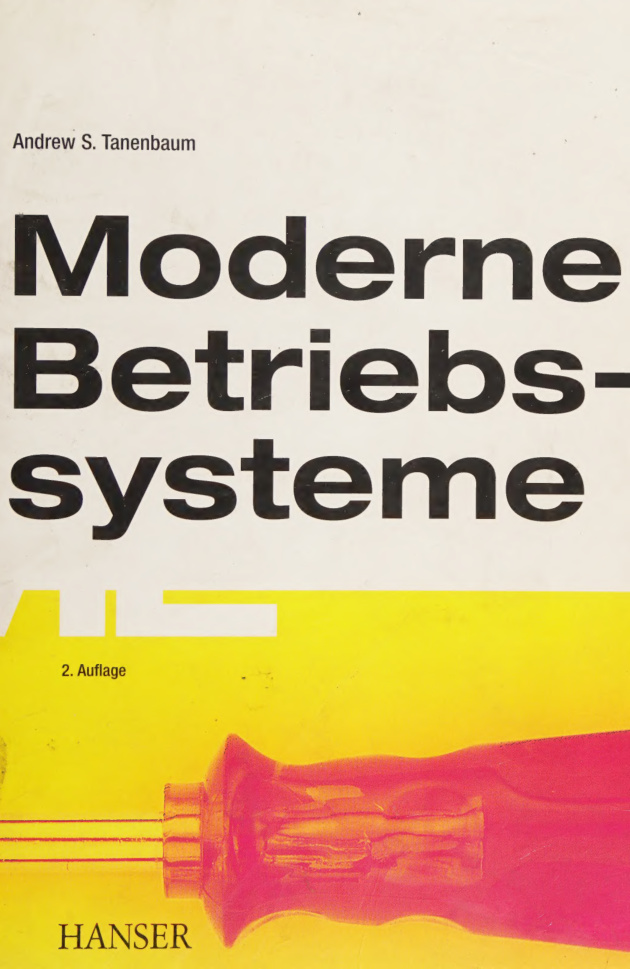 Moderne Betriebssysteme German Edition Tanenbaum Kitap Kapağı