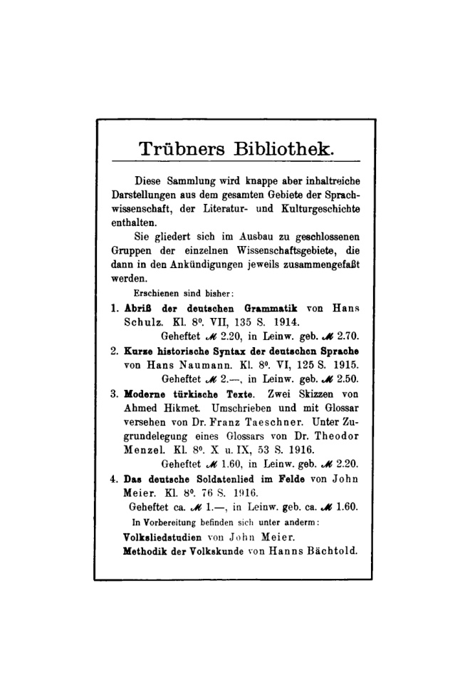 Moderne turkische Texte German Edition Ahmad Hikmat Muftuoglu Kitap Kapağı