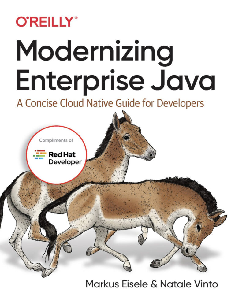 Modernizing Enterprise Java Markus Eisele Kitap Kapağı