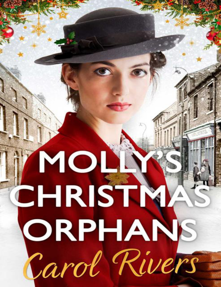 Mollyes Christmas orphans Carol Rivers Kitap Kapağı