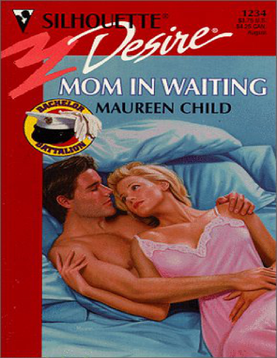 Mom in waiting Maureen Child Kitap Kapağı