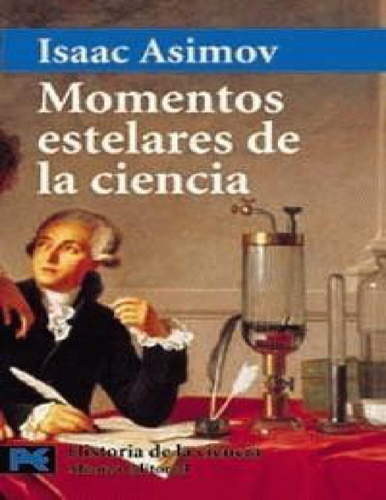 Momentos estelares de la ciencia Spanish Asimov Isaac Kitap Kapağı