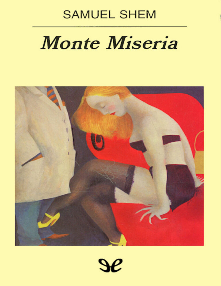 Monte Miseria Samuel Shem Kitap Kapağı
