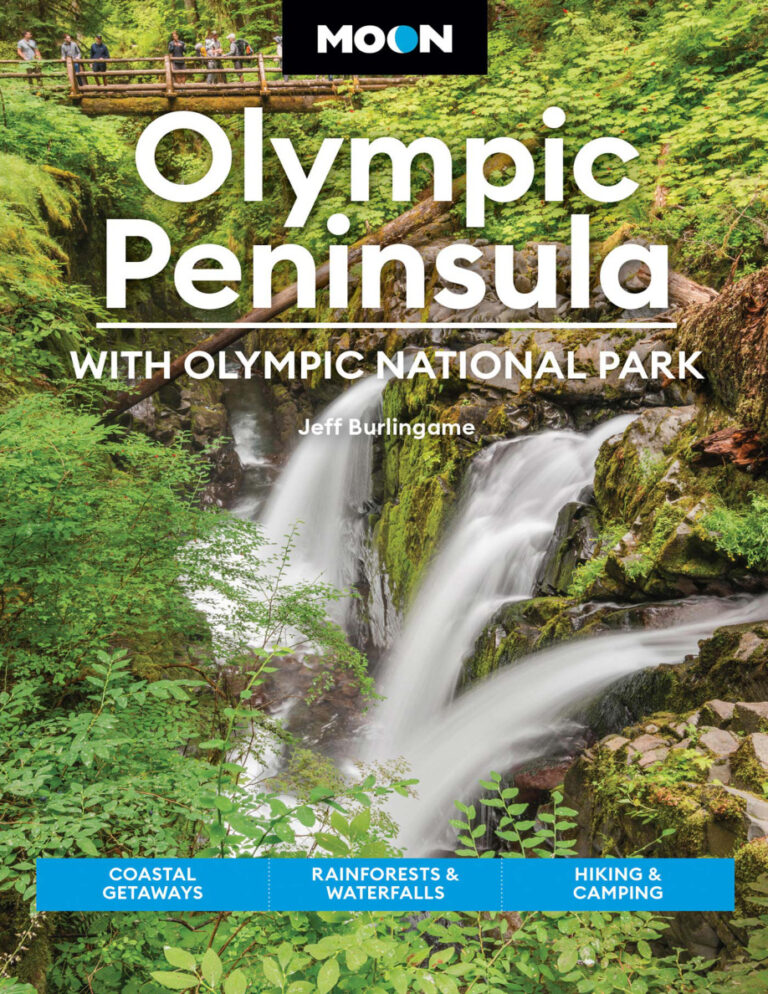 Moon Olympic Peninsula 6th Edition Jeff Burlingame Kitap Kapağı