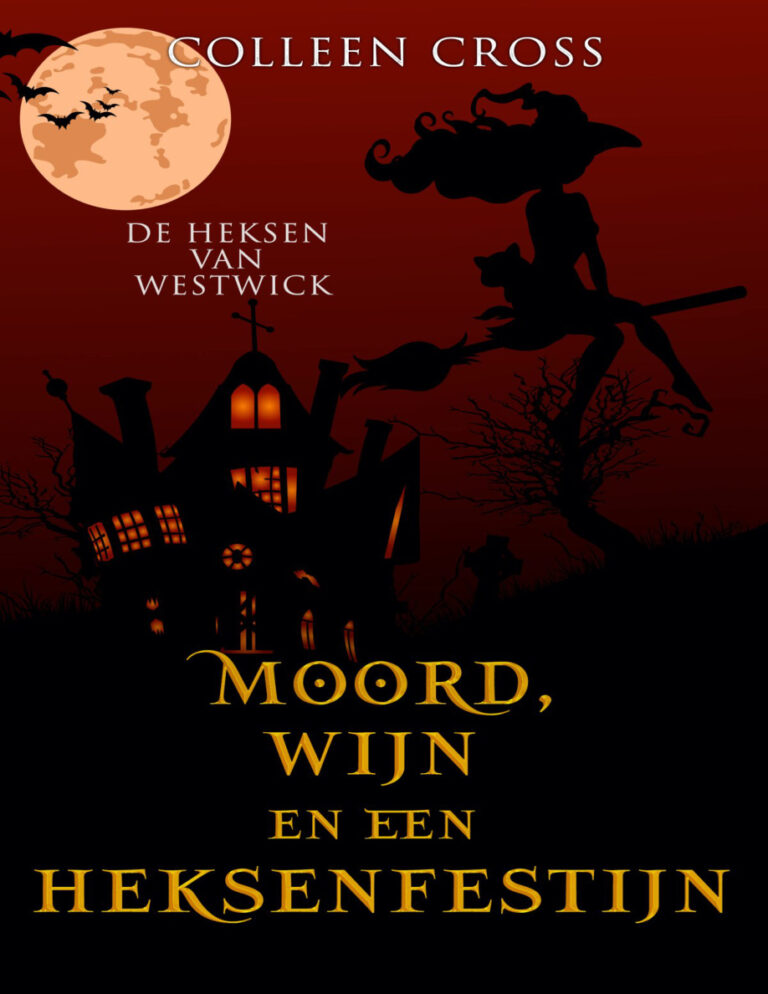 Moord wijn en een heksen festijn Dutch Edition Colleen Cross Kitap Kapağı