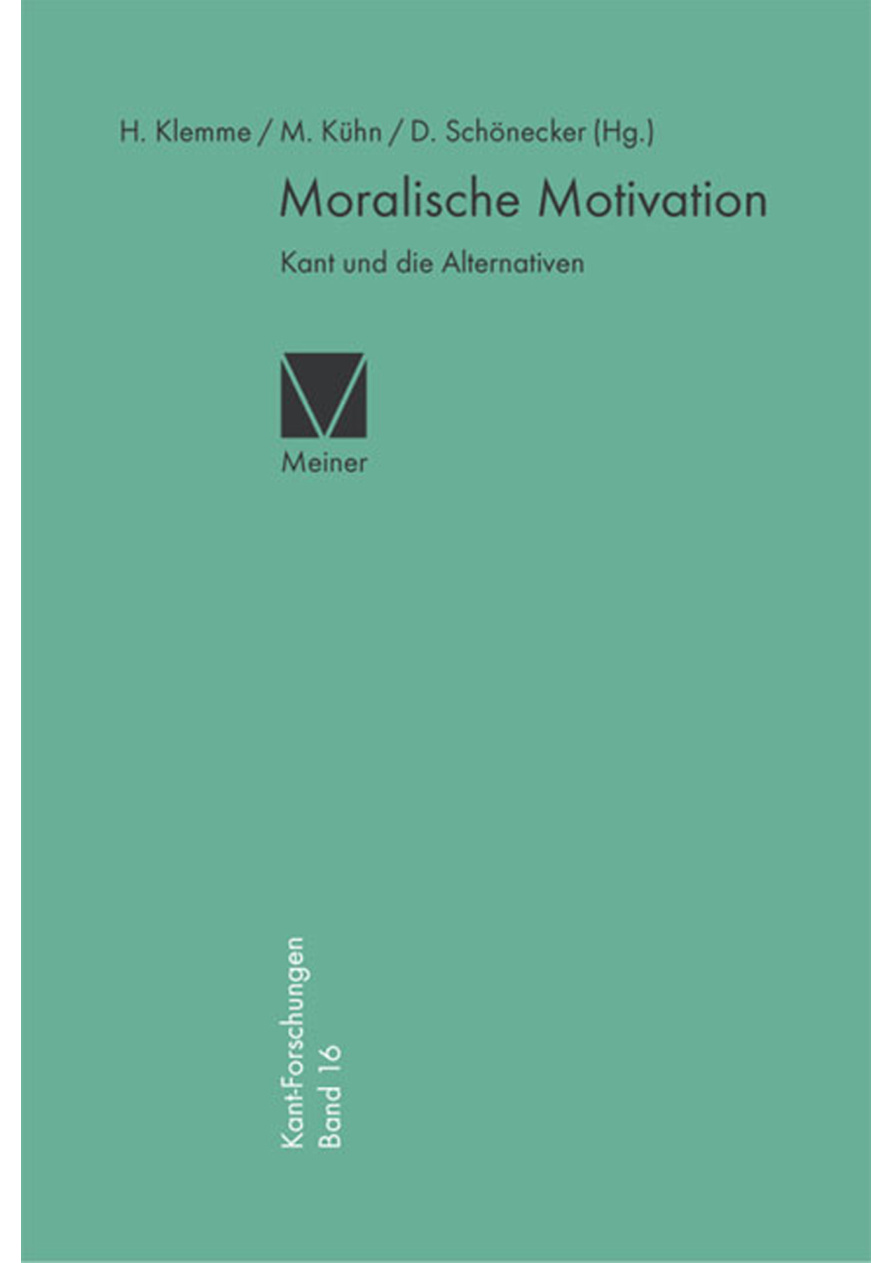 Moralische Motivation PDF Download