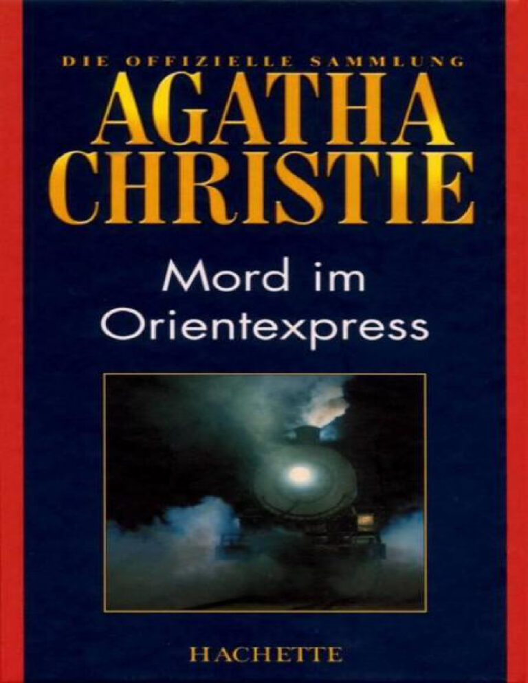 Mord im Orientexpress German Edition Agatha Christie Kitap Kapağı