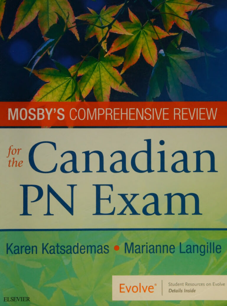 Mosbys Comprehensive Review for the Canadian PN Exam Karen Katsademas Kitap Kapağı