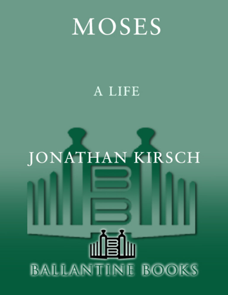 Moses A Life Jonathan Kirsch Kitap Kapağı