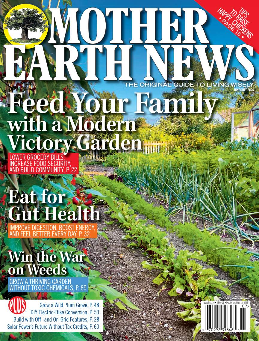 Mother Earth News JuneJuly 2026 Mother Earth News Kitap Kapağı