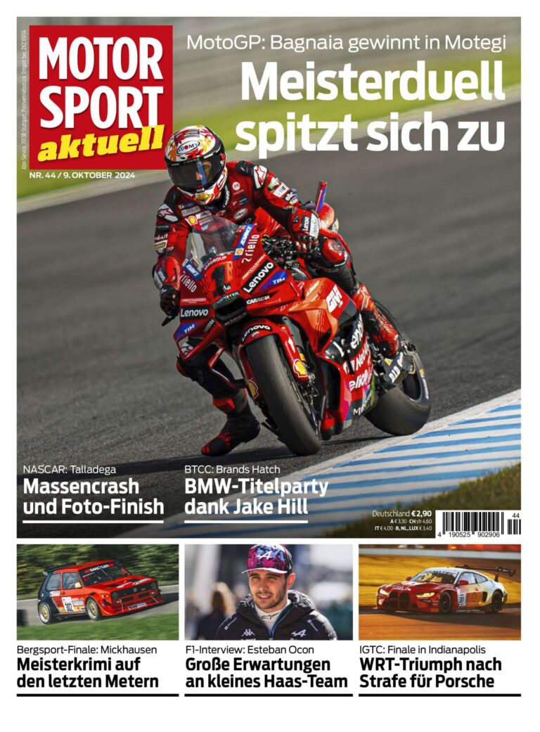 Motorsport Aktuell 09 Oktober 2024 GER Motorsport Aktuell Kitap Kapağı