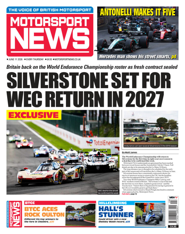 Motorsport News 11 June 2026 Motorsport News Kitap Kapağı