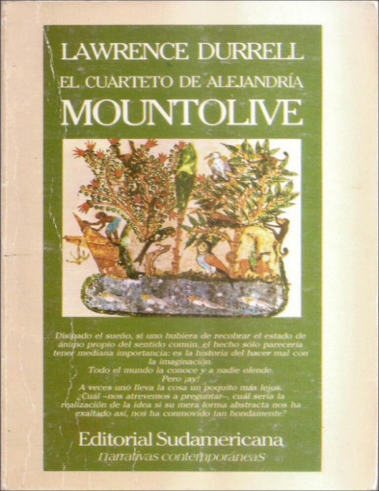 Mountolive Lawrence Durrell Kitap Kapağı