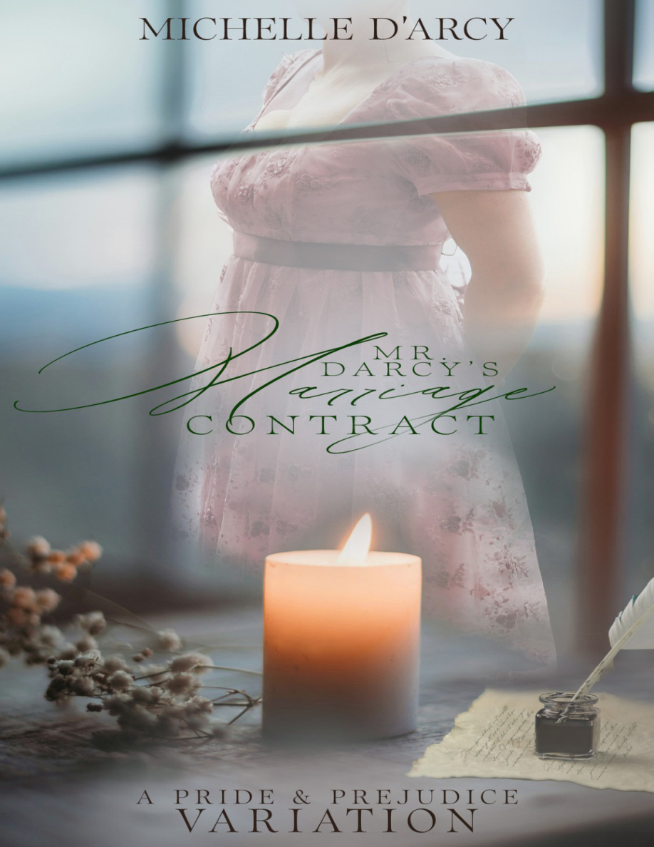 Mr Darcys marriage contract Michelle Darcy Kitap Kapağı