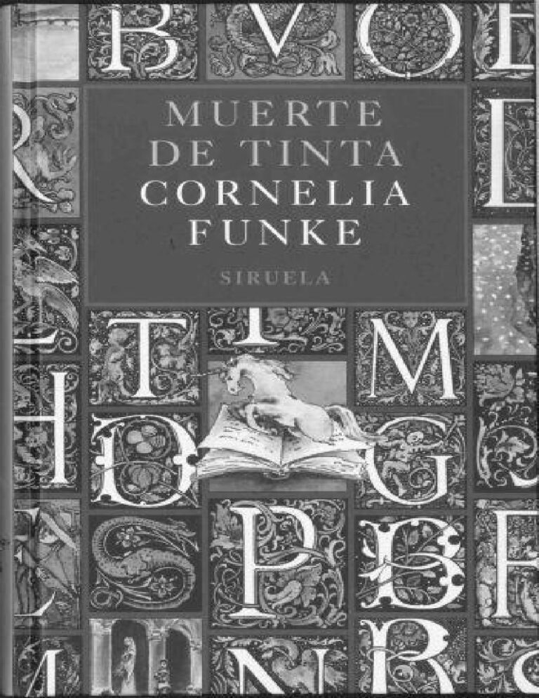 Muerte de tinta Cornelia Funke Kitap Kapağı