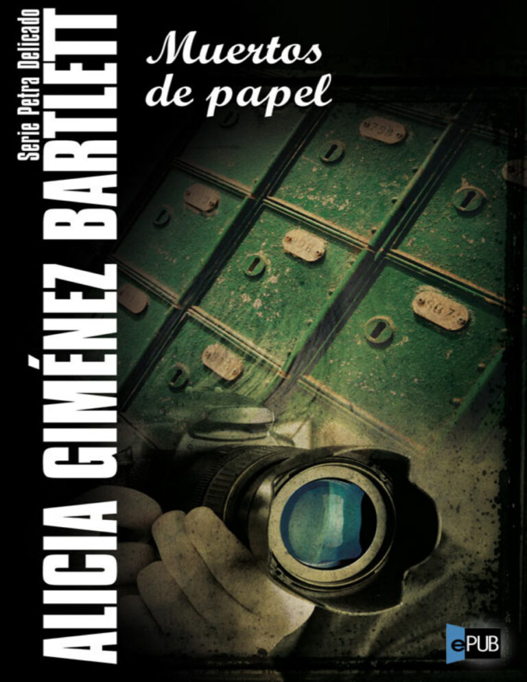 Muertos de papel Spanish Bartlett Alicia Gimenez Kitap Kapağı