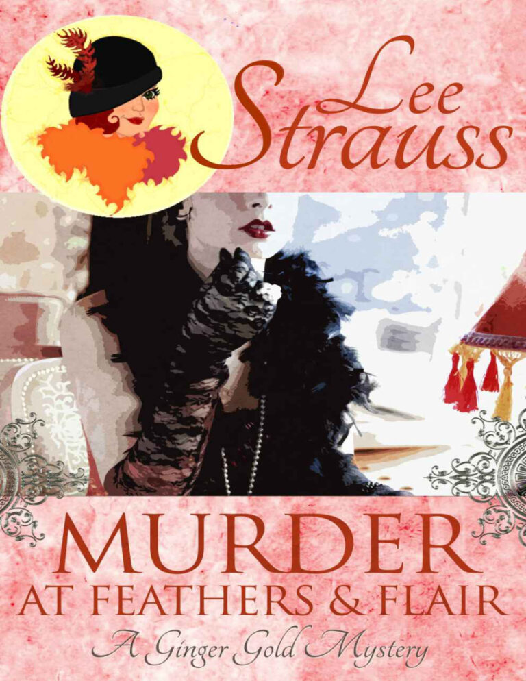 Murder at Feathers and Flair Lee Strauss Kitap Kapağı