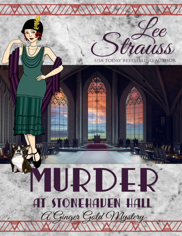 Murder at Stonehaven Hall Lee Strauss Kitap Kapağı