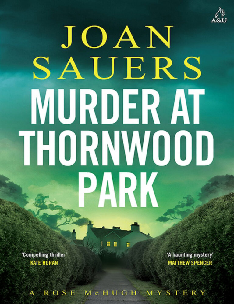 Murder at Thornwood Park Joan Sauers Kitap Kapağı