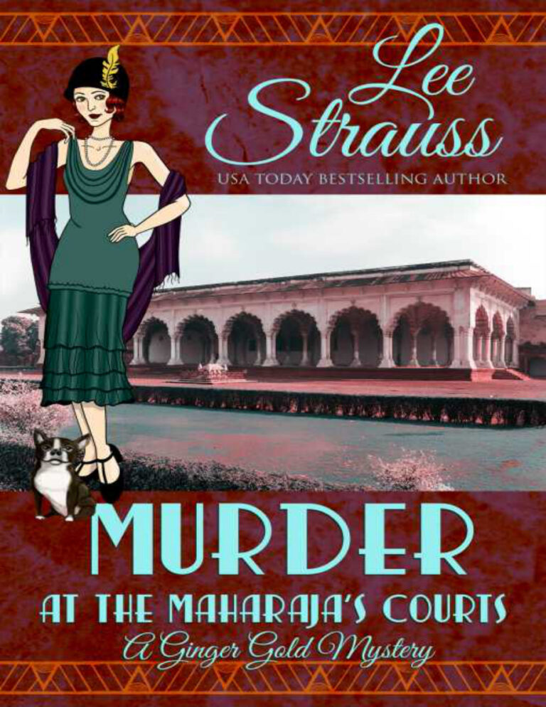Murder at the Maharajas Courts Lee Strauss Kitap Kapağı