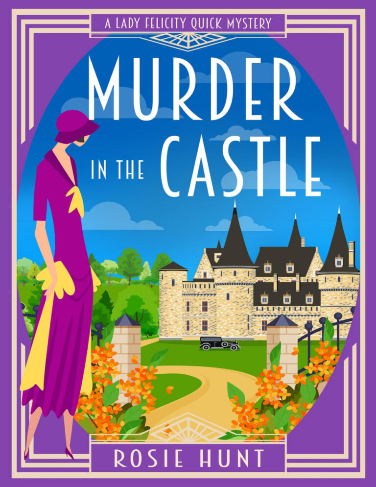 Murder in the Castle Rosie Hunt Kitap Kapağı