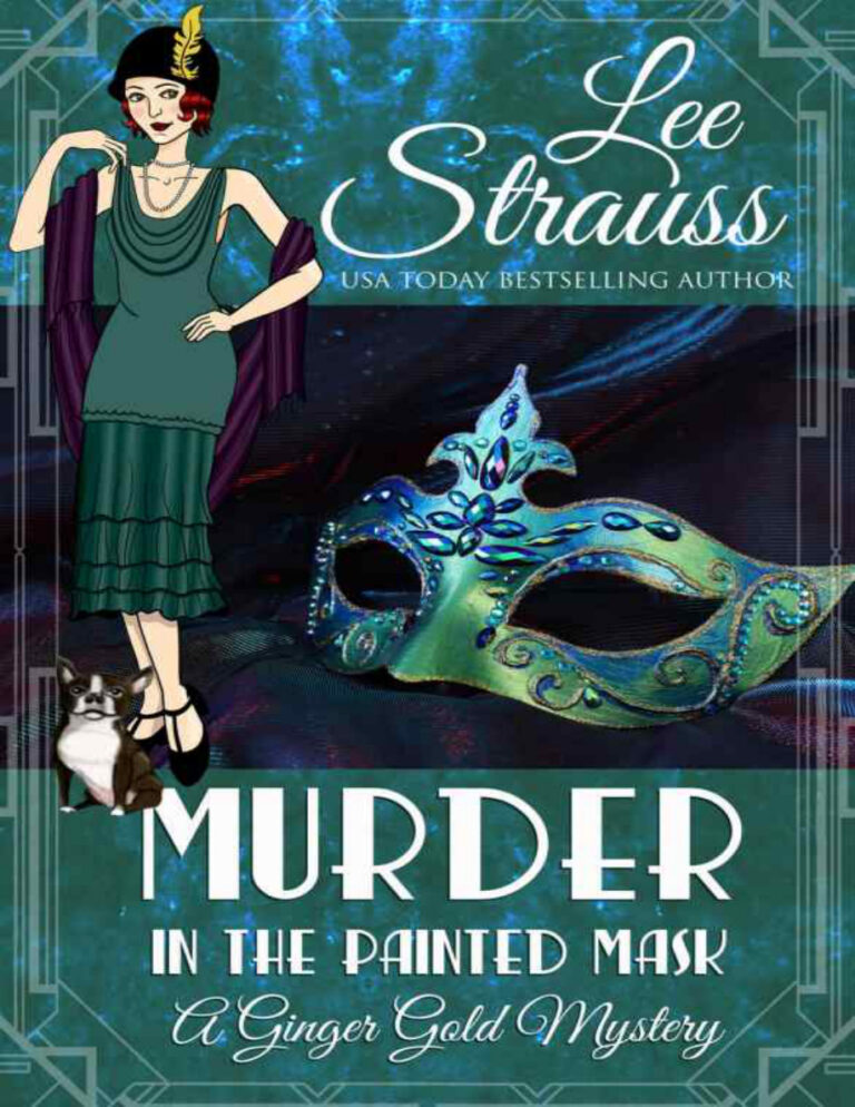 Murder in the Painted Mask Lee Strauss Kitap Kapağı
