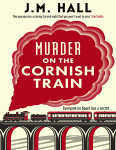 Murder on the Cornish Train JM Hall Kitap Kapağı
