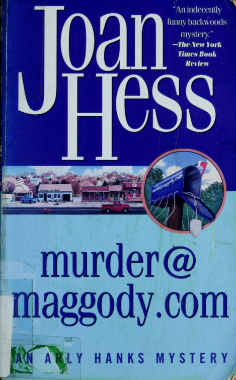 Murdermaggodycom Joan Hess Kitap Kapağı