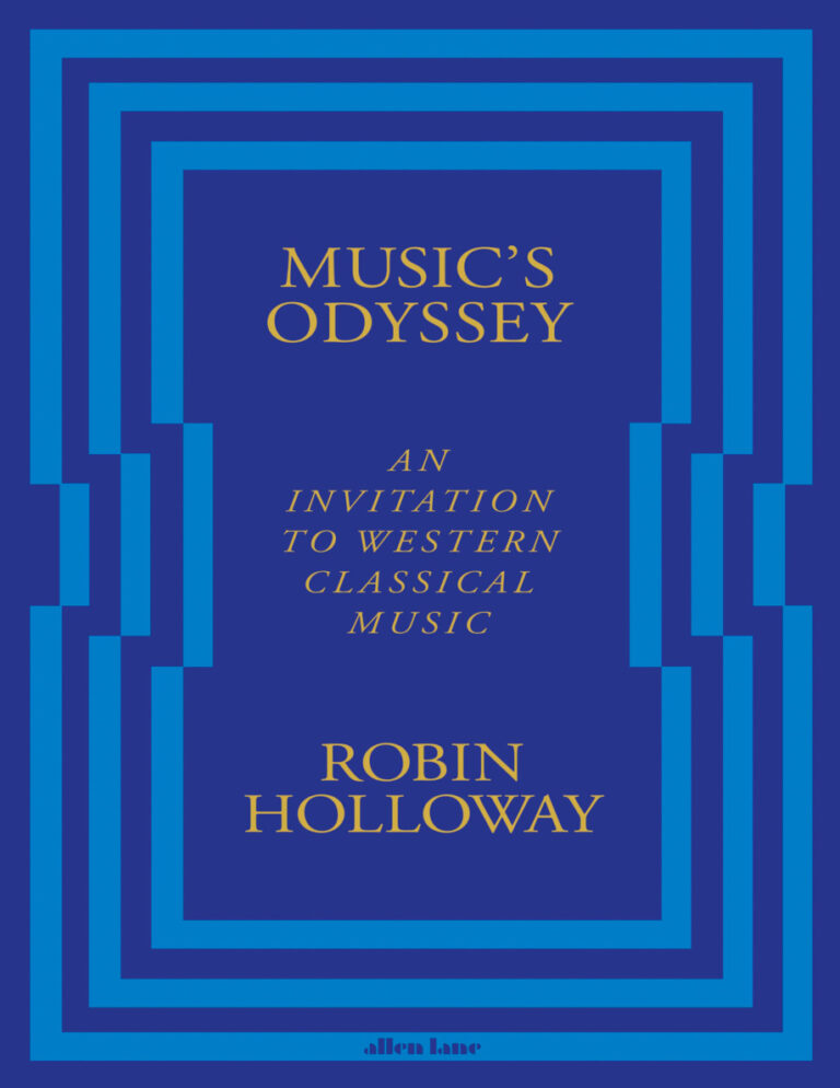 Musics Odyssey Robin Holloway Kitap Kapağı