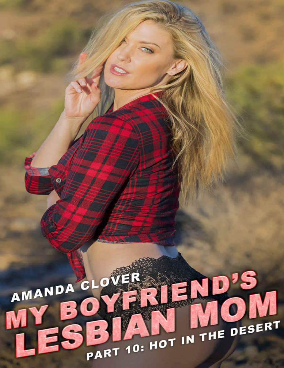 My Boyfriends Lesbian Mom Book 10 Hot in the Desert Amanda Clover Kitap Kapağı