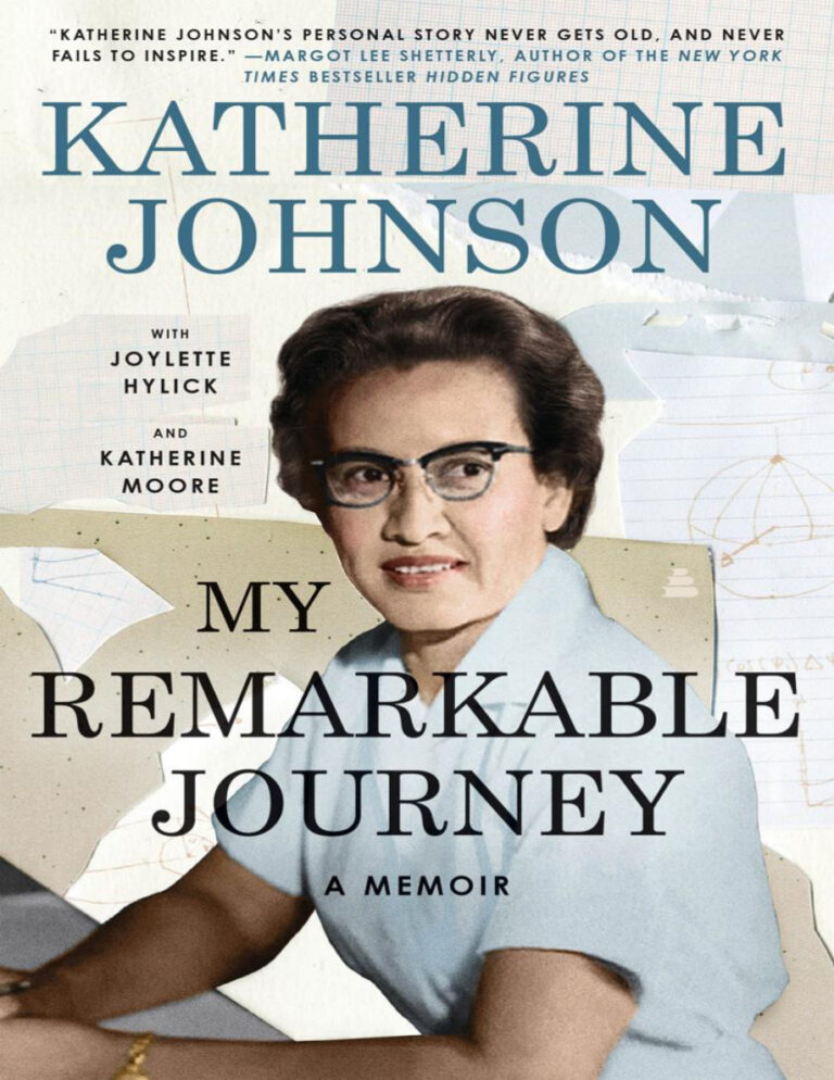 My Remarkable Journey Katherine Johnson Kitap Kapağı