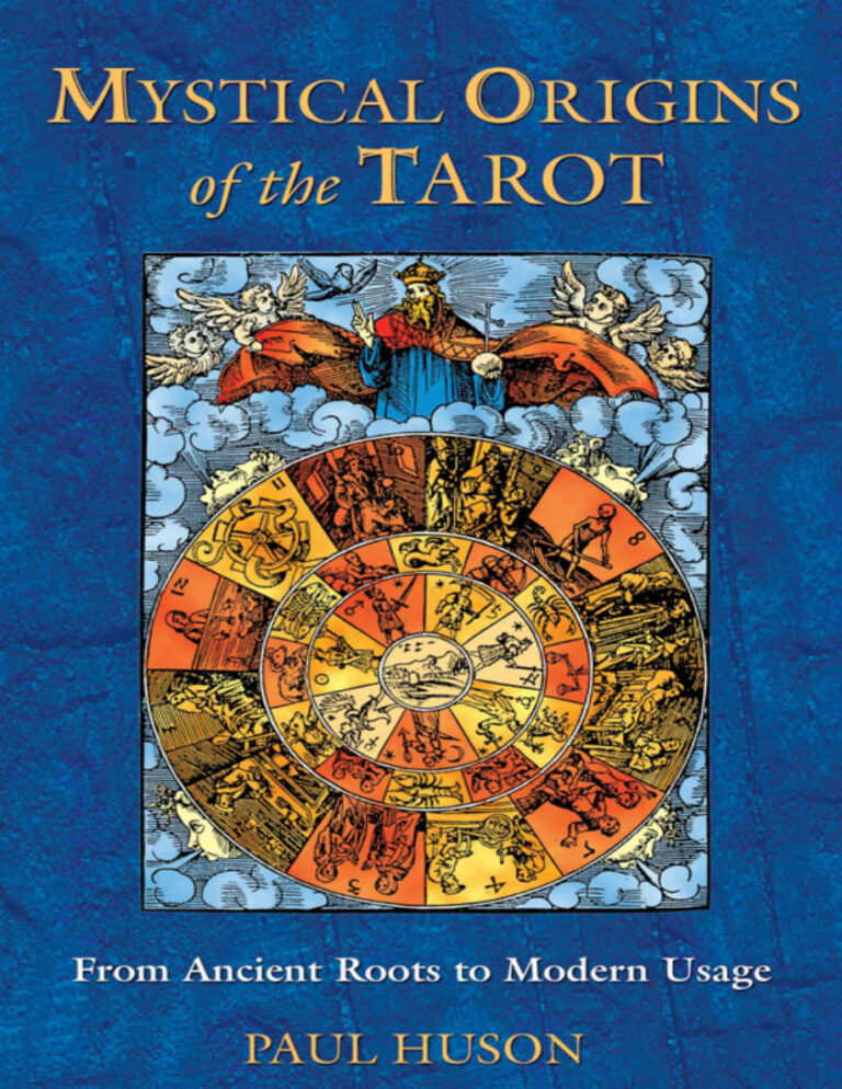 Mystical Origins of the Tarot From Ancient Roots to Modern Usage Paul Huson Kitap Kapağı