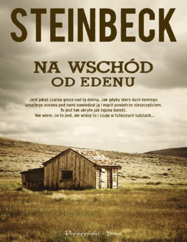 Na wschód od Edenu Polish Edition John Steinbeck Kitap Kapağı
