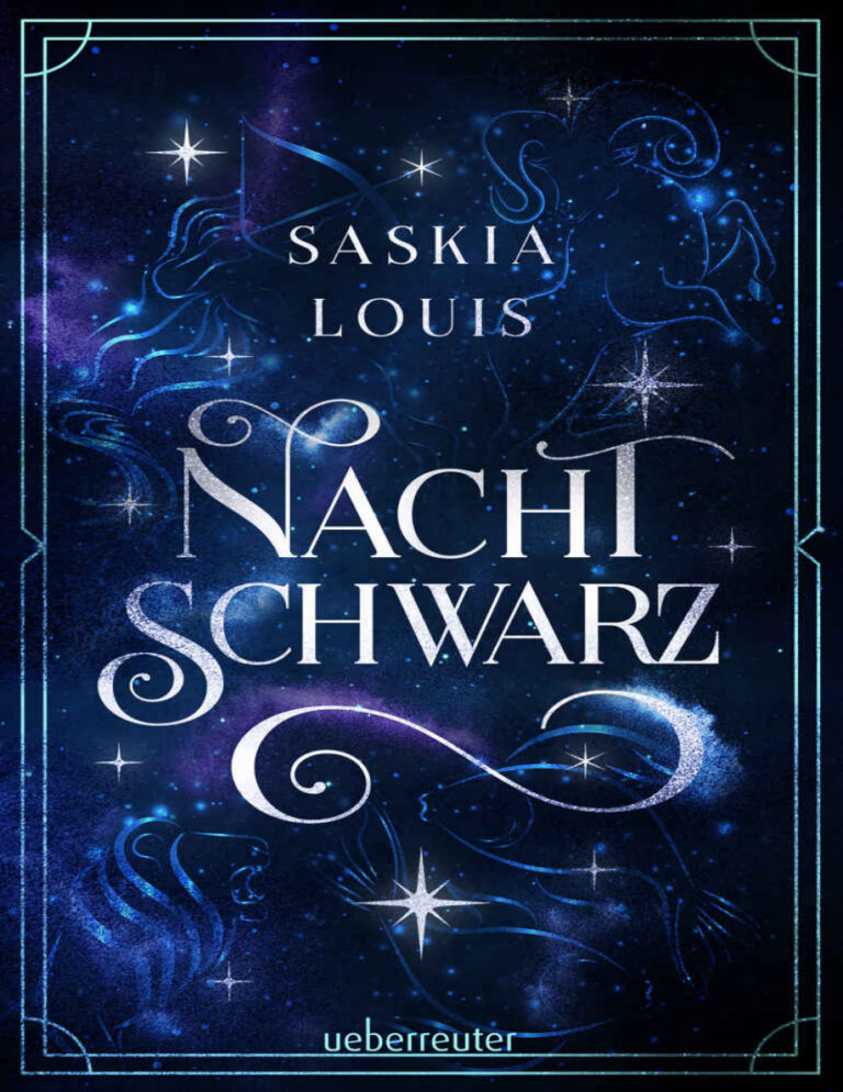 Nachtschwarz German Edition Saskia Louis Kitap Kapağı
