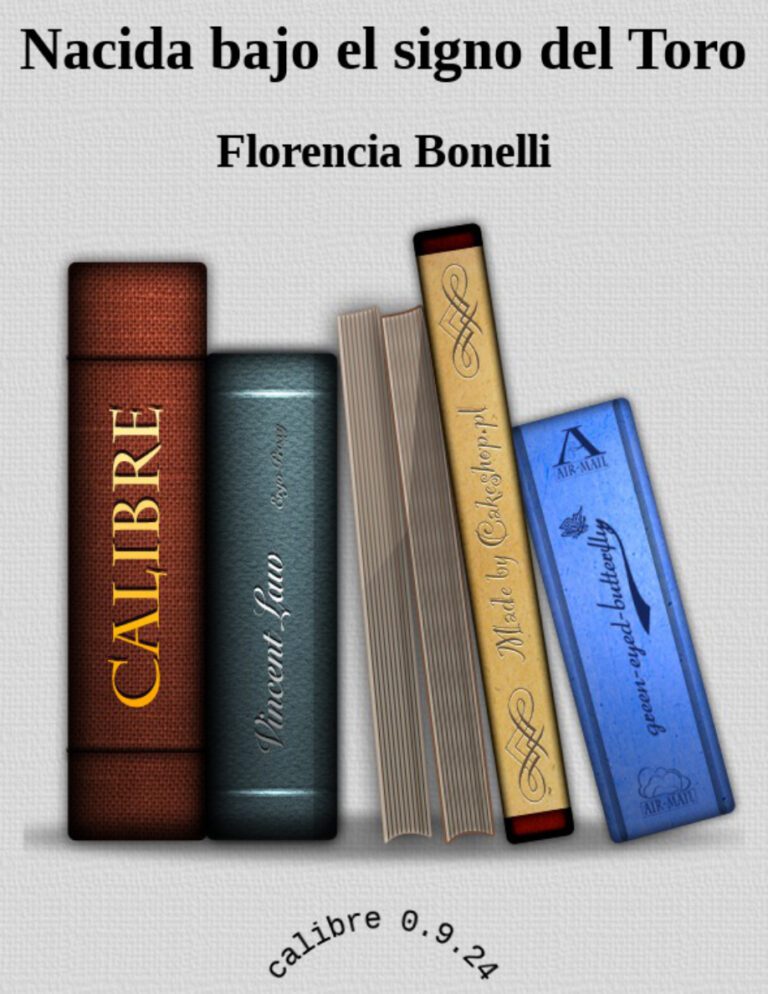 Nacida bajo el signo del Toro Spanish Bonelli Florencia Kitap Kapağı