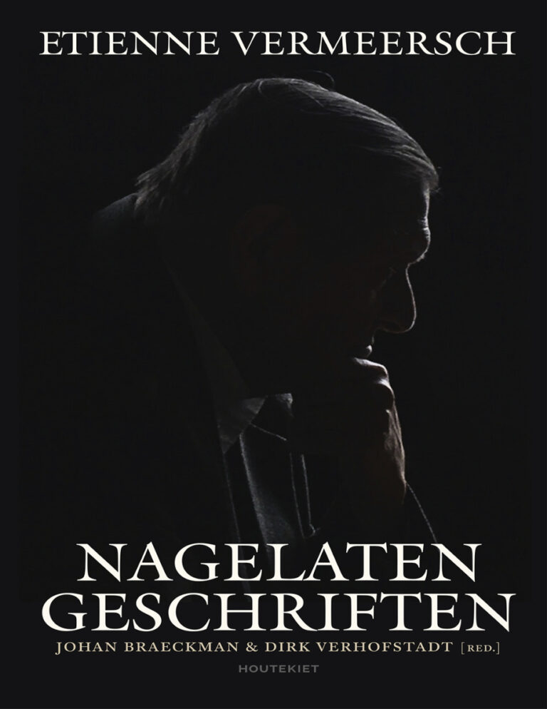 Nagelaten geschriften Dutch Edition Etienne Vermeersch Kitap Kapağı