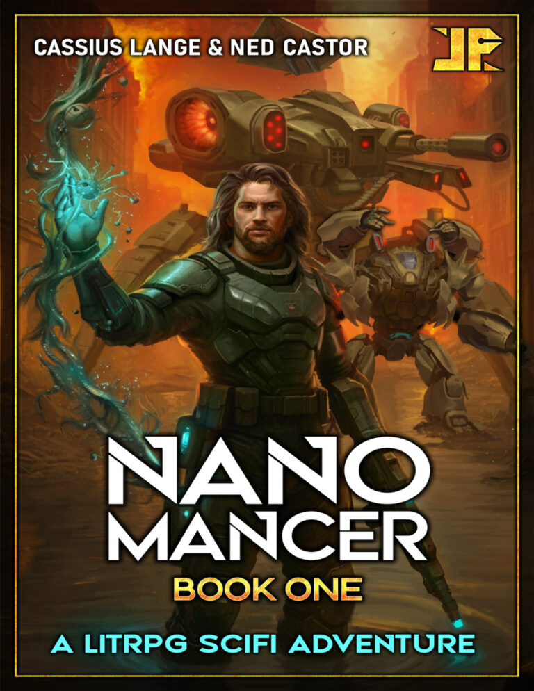 Nanomancer Book 1 Cassius Lange Kitap Kapağı