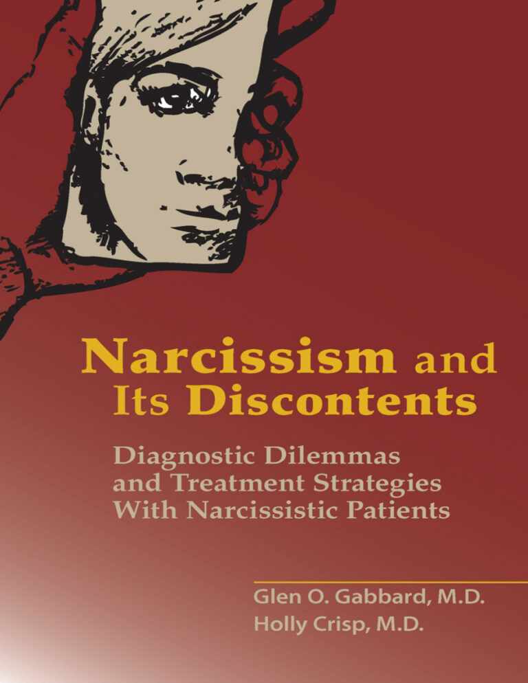 Narcissism and Its Discontents Glen O Gabbard Kitap Kapağı