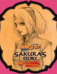 Naruto sakuras story Tomohito Ohsaki Kitap Kapağı