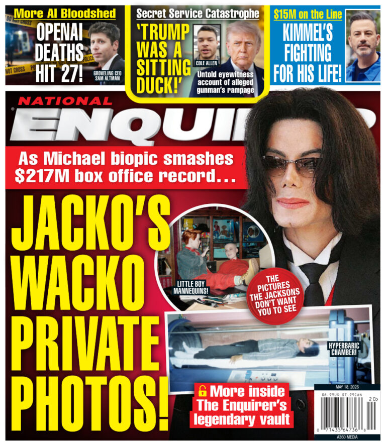 National Enquirer May 18 2026 National Enquirer Kitap Kapağı